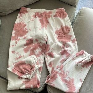 Summer Fridays tie dyed sweatpants